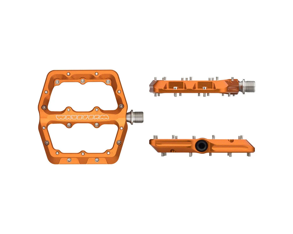 Wolf Tooth Components Waveform Platform Pedal (Orange) (L) - view 5